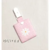 唯小伊手作＊可愛小雛菊(粉)＊寶寶平安符袋/香火袋/護身符袋/平安福袋＊客製