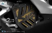 【R.S MOTO】YAMAHA SMAX S-MAX 155 13-21年 水箱護網 造型款 黑鋁框 DMV