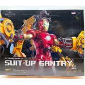 【全新包膜未拆】中動 正版雷標 迪士尼 鋼鐵人 MK4 拆甲台套裝 1/10 可動模型 ZDTOYS 史塔克工業展 漫威