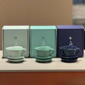 星巴克茶咖雙享濾杯套裝2026端午新品滴濾咖啡壺家用只此青綠聯名