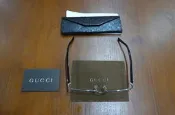 GUCCI 光學眼鏡鏡框  鈦合金 黑框 日本製 型號 GG9659J