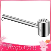 Tingdaoyu-304不銹鋼嫩肉錘牛排鬆肉捶肉器廚房家用打肉錘雙麵加厚敲肉錘 WZPM