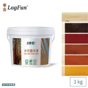 【樂客】耐侯防霉水性護木漆 - 木器漆 3kg