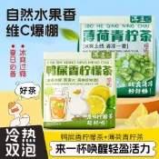 鴨屎香檸檬茶 薄荷青檸茶 組合茶包 水果茶包 奶茶店專用冷泡茶 冷泡養生茶 檸檬茶 夏天喝的冷泡 夏日薄荷茶