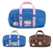小禮堂 Sanrio 三麗鷗 Hello Kitty 造型手提筆袋 (JK書包款)