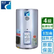 精湛 直掛儲熱式電熱水器8加侖 EP-B8〈不含安裝〉