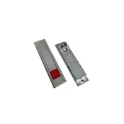 (店+)壓扣式把手 (無附鎖) 112mm 附鐵片 配電箱鎖 平面鎖 電氣箱鎖 開關箱 門鎖 把手
