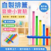 藍象科學小實驗 自製排簫 兒童音樂啟蒙 聲樂培養 科技製作小發明 國小生實驗材料 科學玩具 科學實驗好好玩 音樂 科學