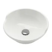 【IKEA 宜家家居】VÄSTERSJÖN 檯面式洗臉盆, 白色, 40 公分