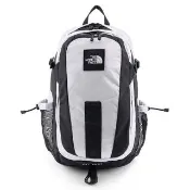 【The North Face】HOT SHOT 抗撕裂抗震多功能後背包30L(15吋筆電).通勤書包/ 3KYJ-LA9 雪峰白