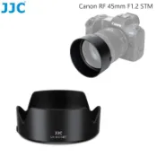 JJC 相機遮光罩 Canon RF 45mm F1.2 STM, 替代佳能 ES-73B 鏡頭遮陽罩 67mm