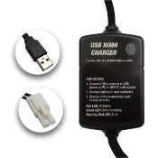 【Thunder Tiger 雷虎】500mAh 鎳氫USB充電器 小田宮接頭(遙控車 電池)