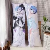 小小小丸子💕動漫 等身抱枕從零開始的異世界生活 雷姆 蕾姆 方枕2wt抱枕套