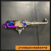 山葉勁戰林海風冷電噴 勁戰三代四代側繞粉紫HKR側繞直排排氣管