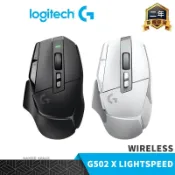 Logitech 羅技 G502 X LIGHTSPEED 無線 電競滑鼠 黑色 白色 