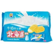 【日日旺】北海道牛奶味夾心餅(360g)