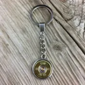 【紳士用品專賣】美國 Bullet - 20 Gauge 散彈槍子彈鑰匙圈（黃銅）