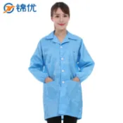 阿嫲的百寶屋 靜電衣大褂 優質防靜電服無塵服無塵衣防塵防護防靜電工作服廠家{鑫弘-工葉電器}可開發票
