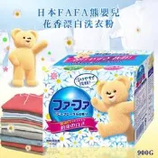 （平價購）日本進口 FAFA熊 熊寶貝 嬰兒花香 酵素 洗衣粉900G