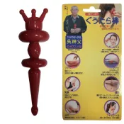 【志遠】§台灣製現貨§ 吳神父三合一懶人棒 吳神父強力推薦 刮痧棒 腳底按摩 穴道按摩 頭部按摩 頸部按摩
