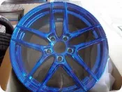 ***天下第一輪***全新鋁圈 1320 17吋7.5J 5孔100/108/114 極光藍.紅 完工價含鋁氣嘴4600