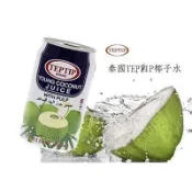 ｛Toko indo} MINUMAN KELAPA coconut 泰國TEPTIP椰子水(有果粒）