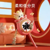 手搖鼓 波浪鼓 貨郎鼓 嬰兒國潮玩具咬牙搖鈴寶寶新生兒抓握兒童益智手搖中國撥浪鼓音樂【宜家良品百貨】