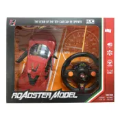 1:14方向盤遙控跑車 手動開門 遙控車 兒童玩具【小胡玩具(電子發票)】