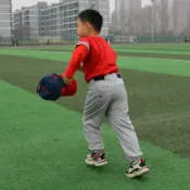 全球選品1館 生活百貨 壘球 rawlings 灰色少年兒童收口七分九分棒球褲子BTB1010R