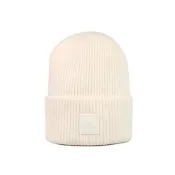 The North Face TNF 北面 北臉 男女保暖帽-米白色 URBAN PATCH BEANIE-NF0A7WJGQLI