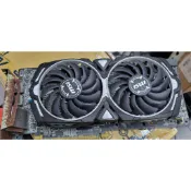 故障品 礦卡  MSI 微星 RX580 RX 580 8G ARMOR故障顯示卡 雙風扇 故障原因不明  390元