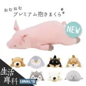 《生活專科》現貨🔜豬豬到🐷日本LIV HEART同款羽絨棉午睡抱枕 柴犬／哈士奇／豬豬／企鵝毛絨娃娃玩偶枕頭女朋友抱枕