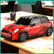 正版授權 寶馬 MINI 1:18 bmw 合金模型車 滑行多開門 壓鑄車模 收藏愛好者必備 靜態擺件 新年禮物