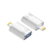 (店+)【Kamera 佳美能】USB-A母 轉Lightning公 OTG 轉接頭 充電 5Gbps 傳輸 iPhone轉接頭