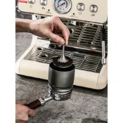 【咖啡器具】鋁合金咖啡接粉杯58mm磨豆機接粉器聞香杯意式咖啡機落粉器取粉器