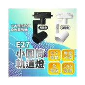 (店+)現貨免運×快速出貨▸小圓筒軌道燈∣角度可調∣廣角照明∣LED燈泡∣高光∣E27燈泡∣裝飾燈∣軌道條∣復古型