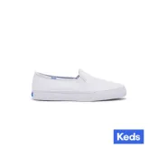 Keds DOUBLE DECKER CANVAS 帆布懶人小白鞋 WF61020【Findnew】