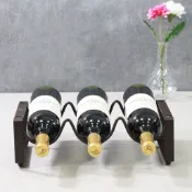 紅酒架 酒架 葡萄酒架 紅酒收納架 家用葡萄酒架  展示架 客廳酒瓶展示架 可疊加託架簡易客廳餐廳酒吧酒櫃格子紅酒展示架