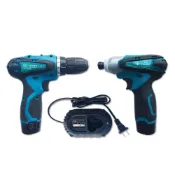 (店+)英得麗 TD-128+TD-108D 12V雙1.5電池 充電雙機組 中崙五金