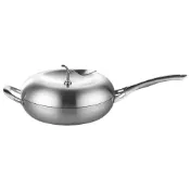 (店+)【PERFECT 理想】極緻316不鏽鋼蘋果型七層複合金平底鍋28cm單把附蓋台灣製造 IH爐可用 Leidea 樂德兒 出遊必備、開學