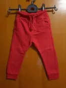 Zara Babyboy 幼童棉質紅色運動褲 長褲 休閒褲 size98  2/3 YEARS