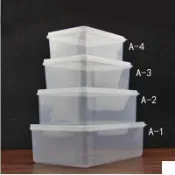 緹娜嚴選 tinaestore 【透明塑膠保鮮盒-特大-10L-37*25*11cm-2個/組】食品級PP冰箱食物收納盒-7670625
