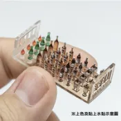 [ HankTown ] 1/35 酒瓶 玻璃瓶 →36入 附水貼 ｜LIANG 0416 微縮 場景模型