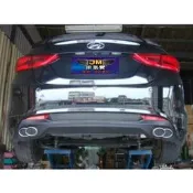 現代 Hyundai Elantra 回壓尾段 改單邊尾段 汽車排氣管