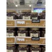 ［Costco 好市多代購］Kirkland Signature 科克蘭杏仁巧克力/葡萄乾巧克力