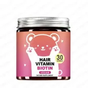 琦琦√HAIR VITAMIN生物素軟糖 30粒裝 維生素B6+C+E+碘+鋅 養顏美容 每日一顆 非基改成份