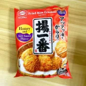 龜田製菓 揚一番醬油味米果100g