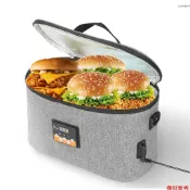 [新] 便攜式烤箱 12V 汽車食物加熱器個人迷你烤箱帶挖掘