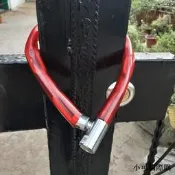 【小可精選國際購】軟大門鎖鏈條鎖防盜電動車鎖鎖具鐵門自行車鏈子家用倉庫百鴻柜子