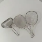 【蝦皮優選】日式304·不鏽鋼漏勺 廚房焯水撈麪餃子 油炸瀝油 多功能過濾網篩